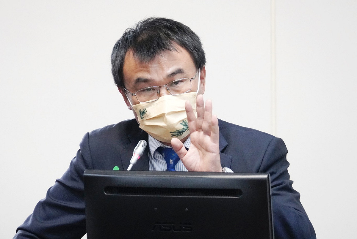 農委會主委陳吉仲在立院經濟委員會備詢。 圖：張良一/攝