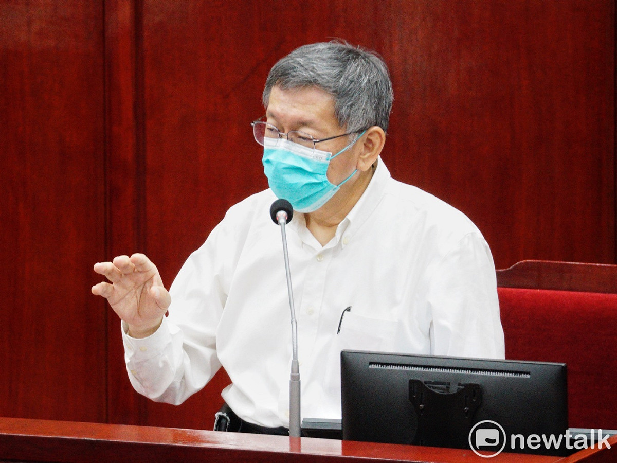 台北市長柯文哲。 圖：張良一 / 攝（資料照）