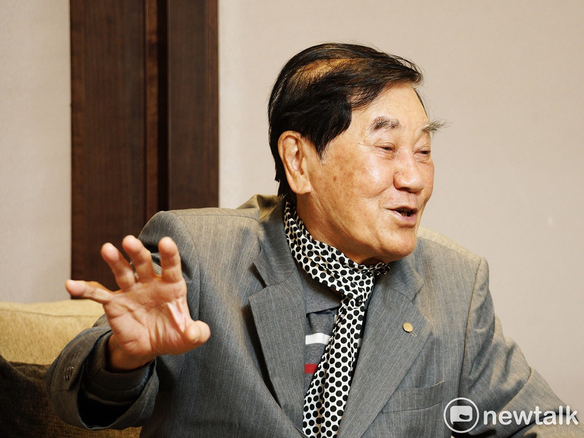 遠景基金會董事長陳唐山專訪。 圖：張良一/攝