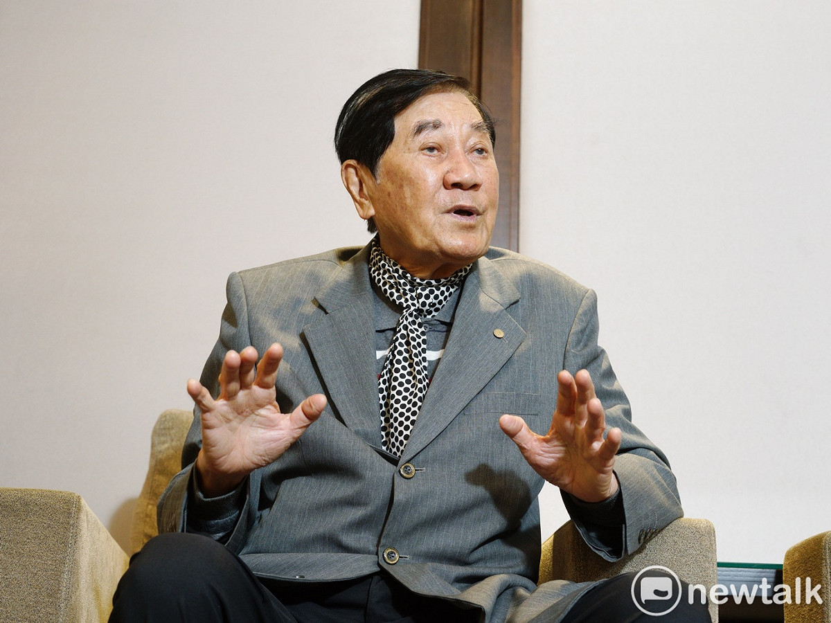 遠景基金會董事長陳唐山專訪。 圖：張良一/攝