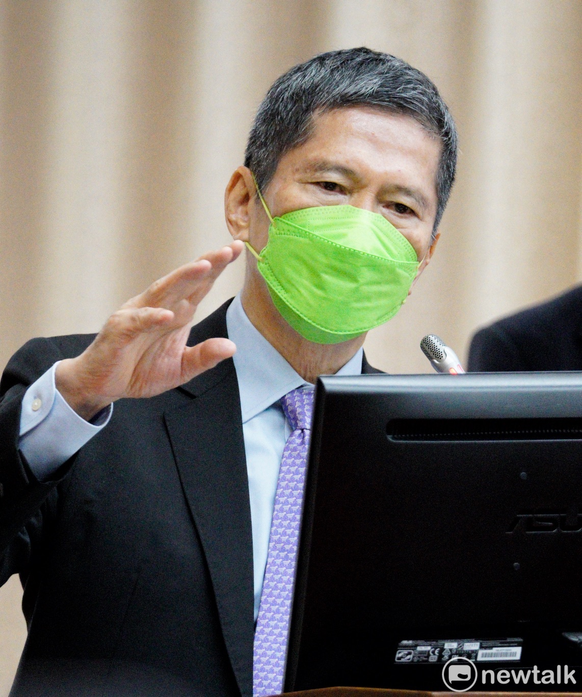 文化部長李永得期許華視應痛定思痛，徹底檢討整體管理及標準作業程序，絕對不得再犯。 圖：張良一/攝（資料照）