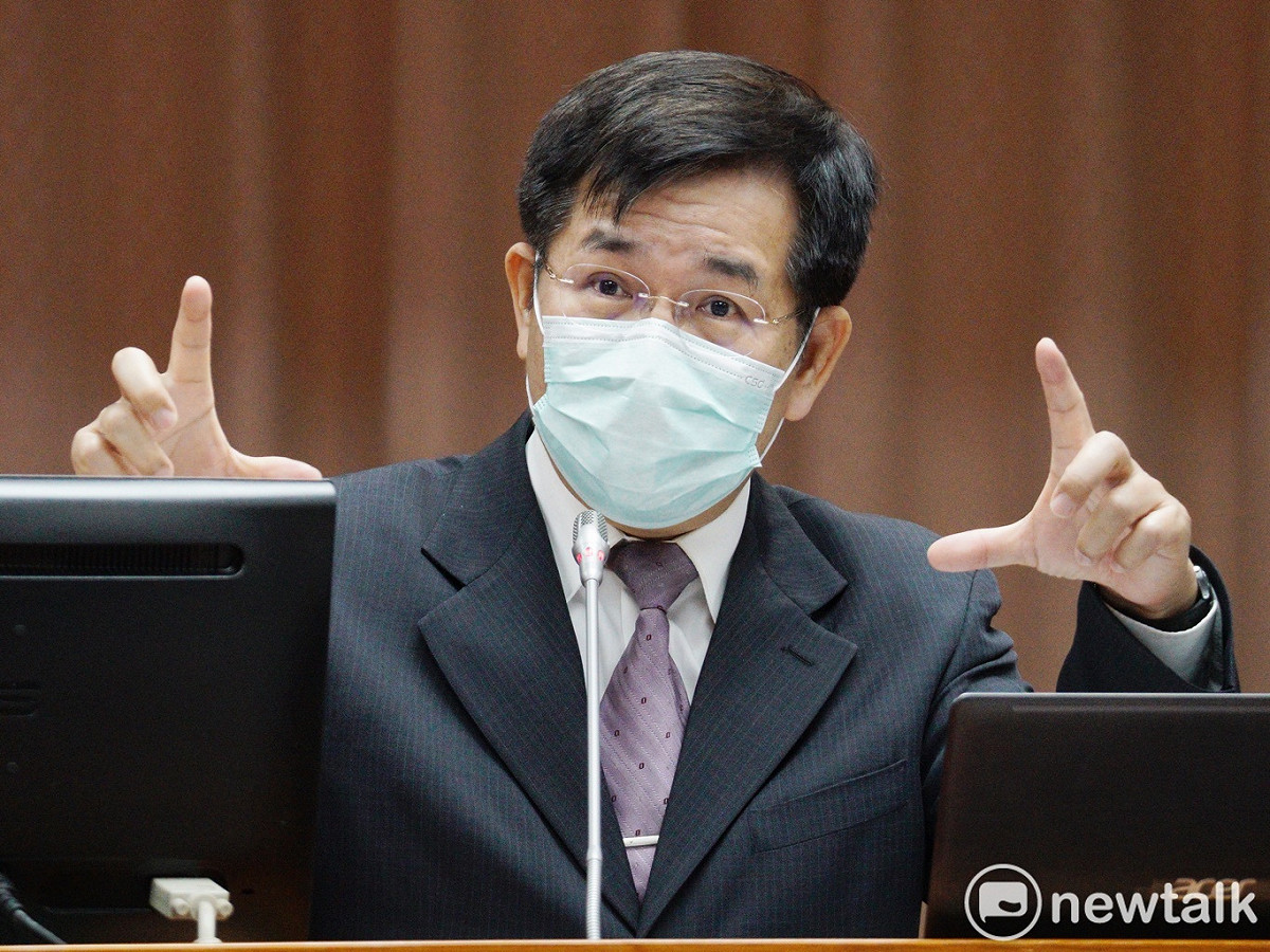 教育部長潘文忠在立院教育及文化委員會備詢。 圖：張良一/攝