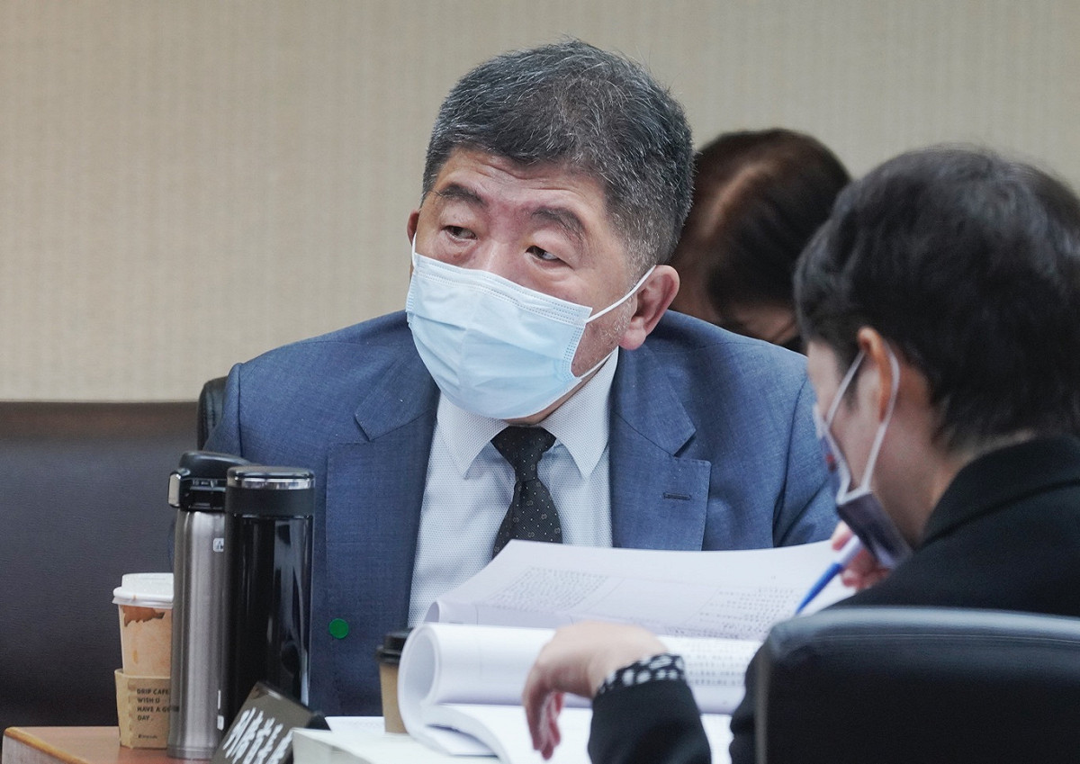 衛福部長陳時中列席立法院社福及衛環委員會審查精神衛生法修正草案。 圖：張良一/攝
