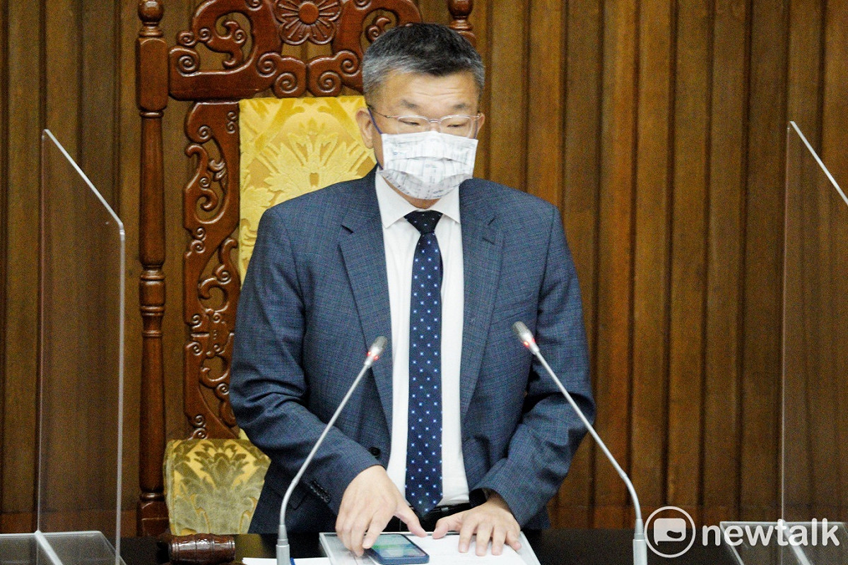 立法院副院長蔡其昌主持立法院院會。 圖：張良一/攝（資料照）