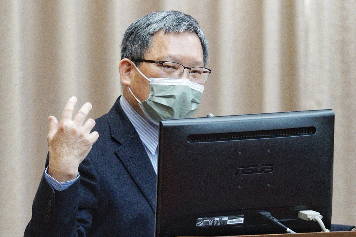 財政部長蘇建榮。 圖：張良一/攝