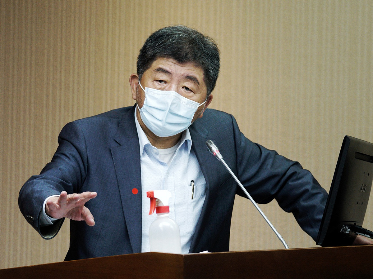 中央流行疫情指揮中心指揮官陳時中。 圖：張良一/攝