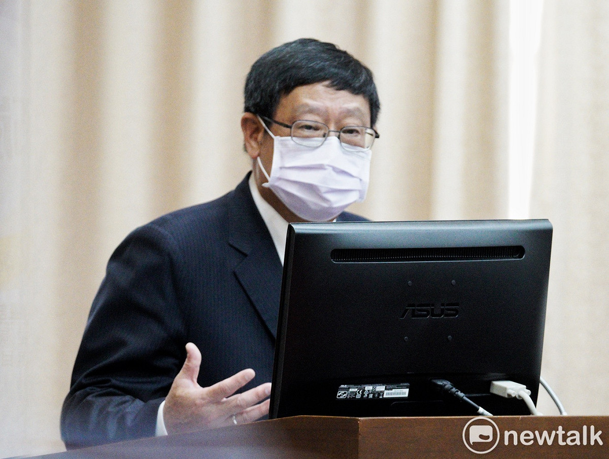 環保署長張子敬在立院社福及衛福委員會備詢。 圖：張良一/攝