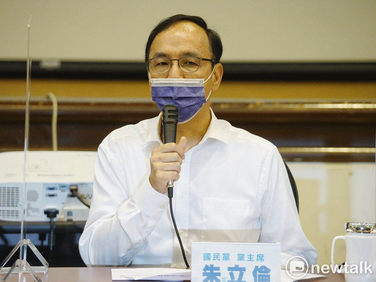 國民黨主席朱立倫。 圖：張良一/攝（資料照）