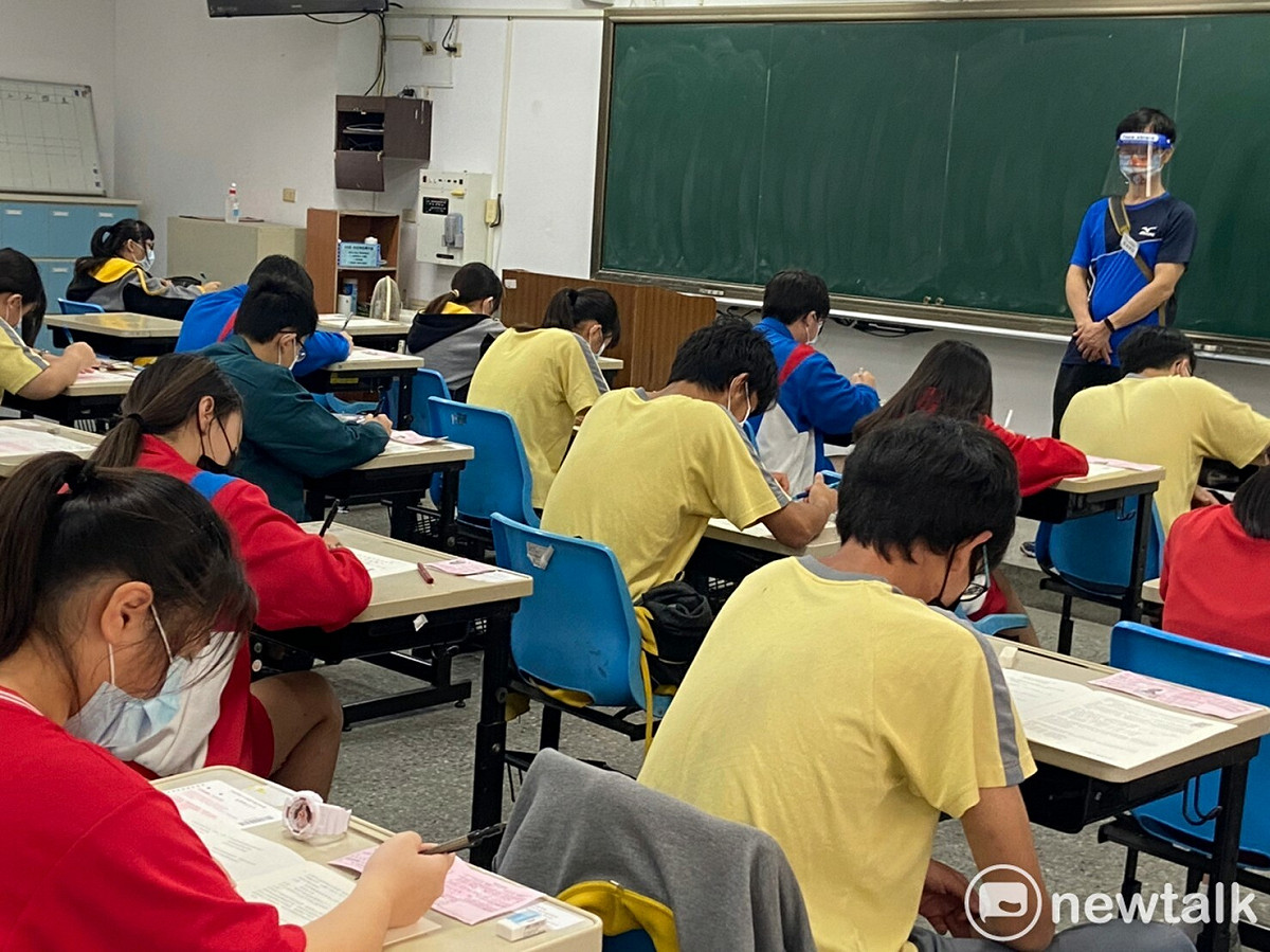 學測考生在30天後將進入考場。 圖：教育部提供