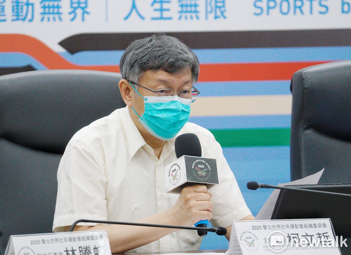 台北市長柯文哲。 圖：張良一 / 攝（資料照）