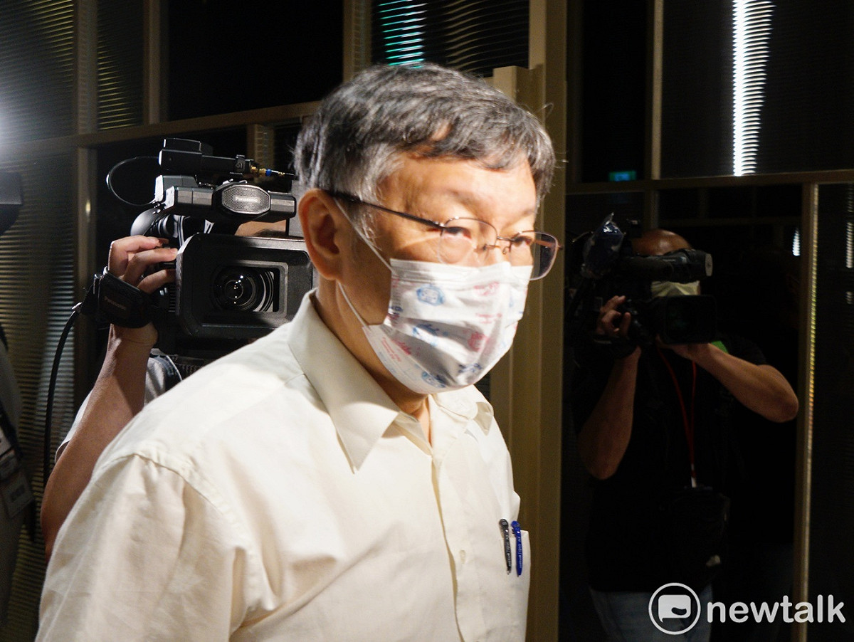 台北市長柯文哲回擊蔣萬安，是否贊成舉債發敬老金？ 圖：張良一 / 攝（資料照）