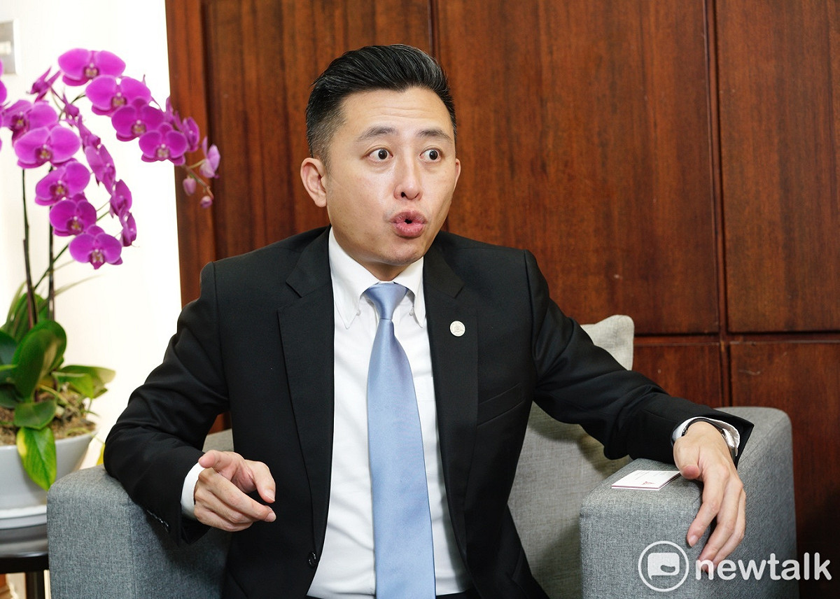 新竹市長林智堅論文風暴持續延燒。 圖：張良一/攝