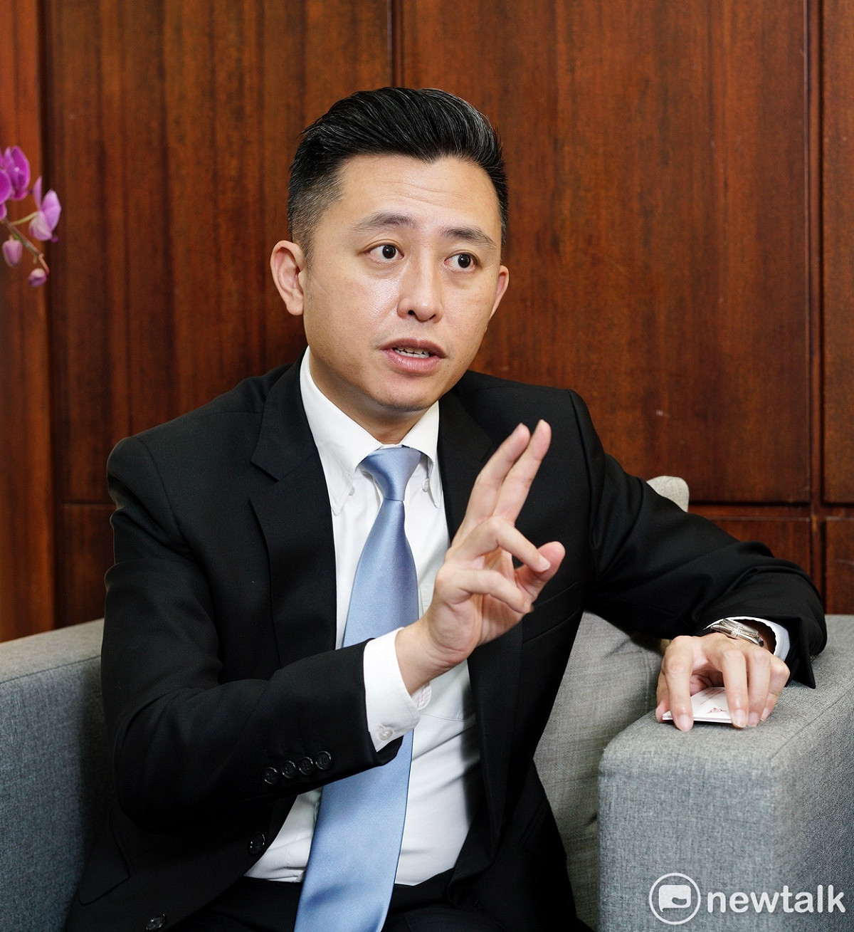 前新竹市長、民進黨桃園市長參選人林智堅。