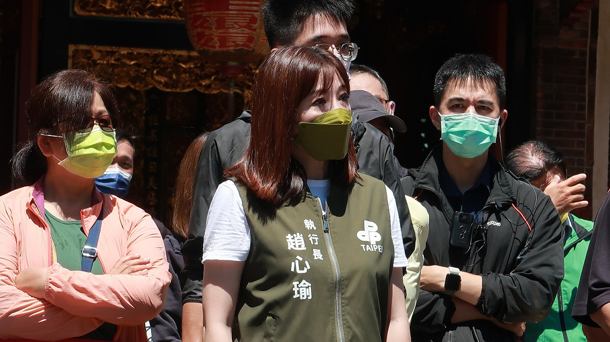 民進黨台北市黨部執行長趙心瑜。 圖：林朝億 / 攝（資料照）