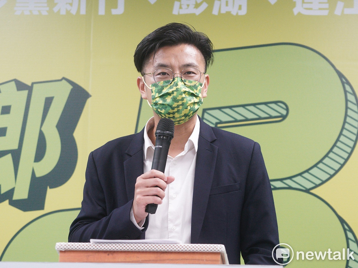 民進黨提名新竹縣長候選人周江杰。 圖：張良一/攝