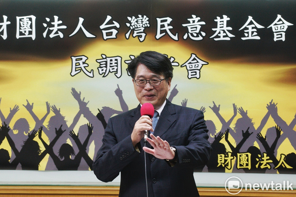 台灣民意基金會董事長游盈隆(資料照)。 圖：張良一/攝