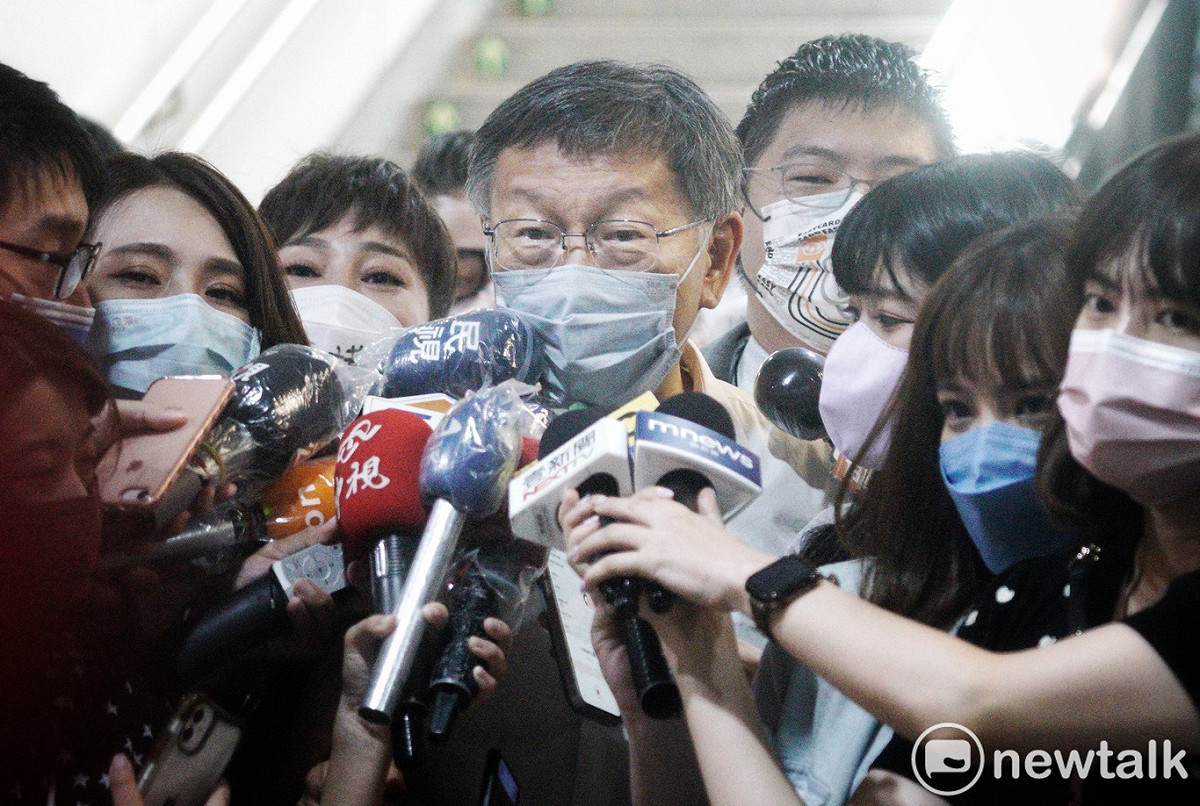 台北市長柯文哲。 圖：張良一 / 攝（資料照）