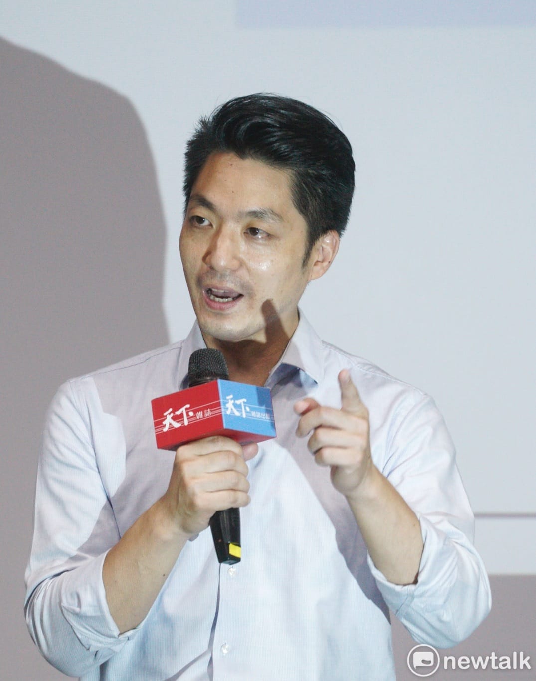 國民黨台北市長參選人蔣萬安。 圖：張良一/攝（資料照）