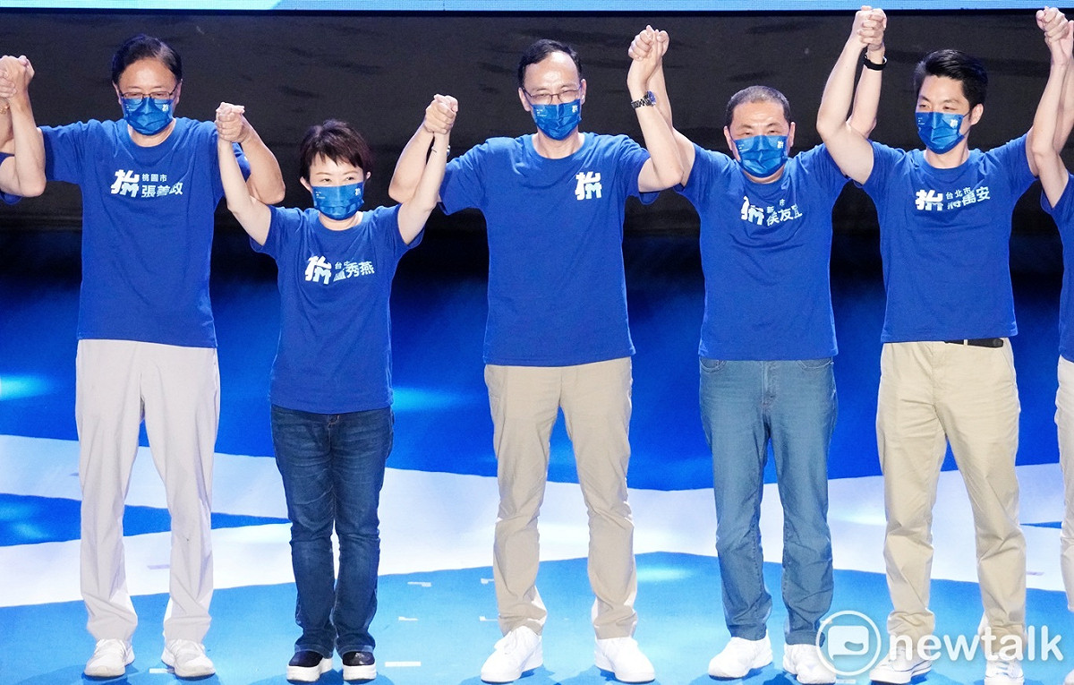 國民黨的目標是在2022選戰搶下16席縣市首長。 圖：張良一/攝（資料照）