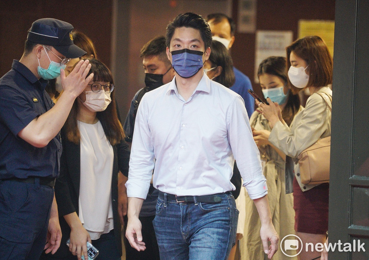 國民黨籍立委蔣萬安第10屆第六會期立法委員報到。 圖：張良一/攝（資料照）
