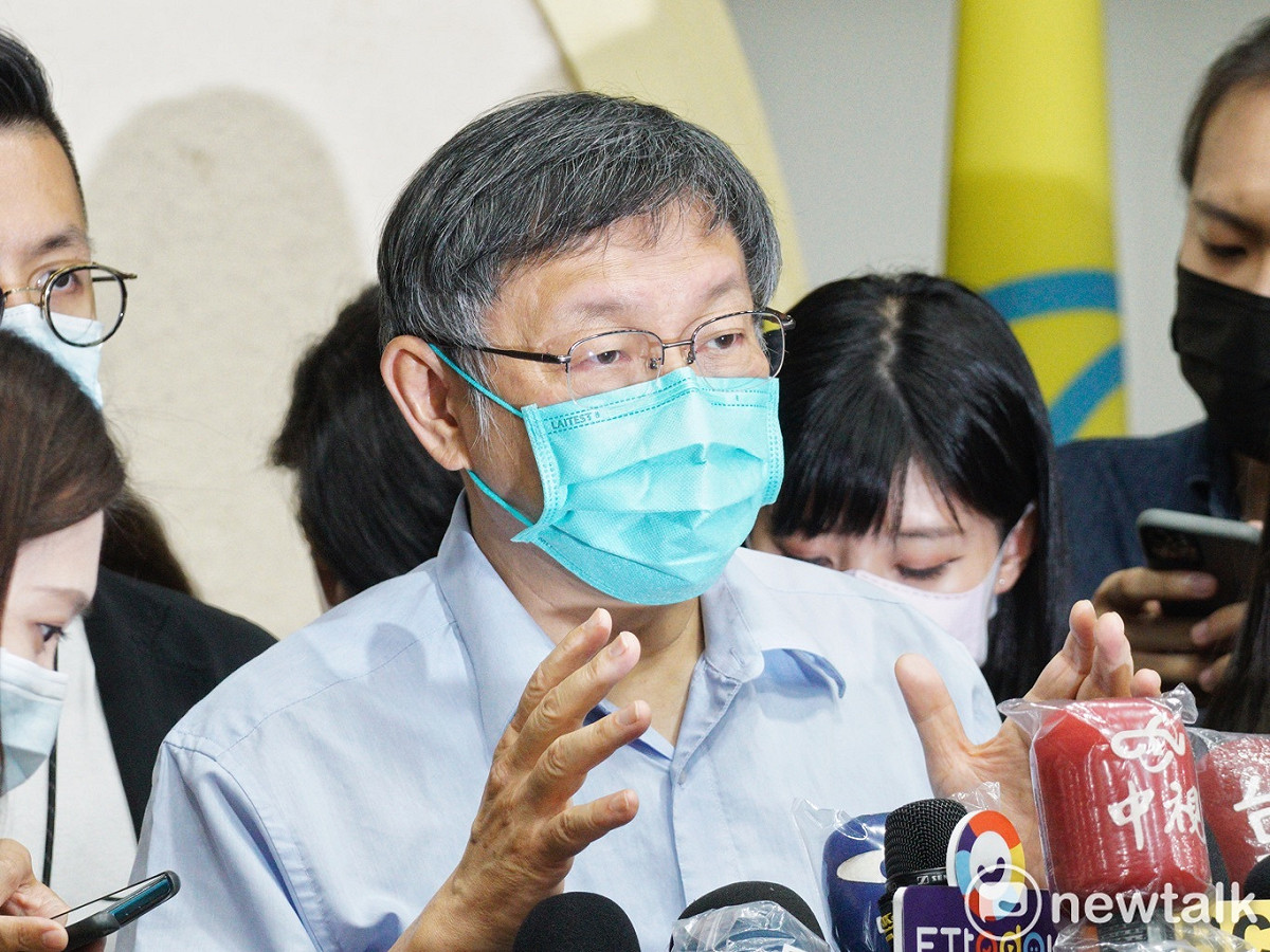 台北市長柯文哲。 圖：張良一 / 攝（資料照）