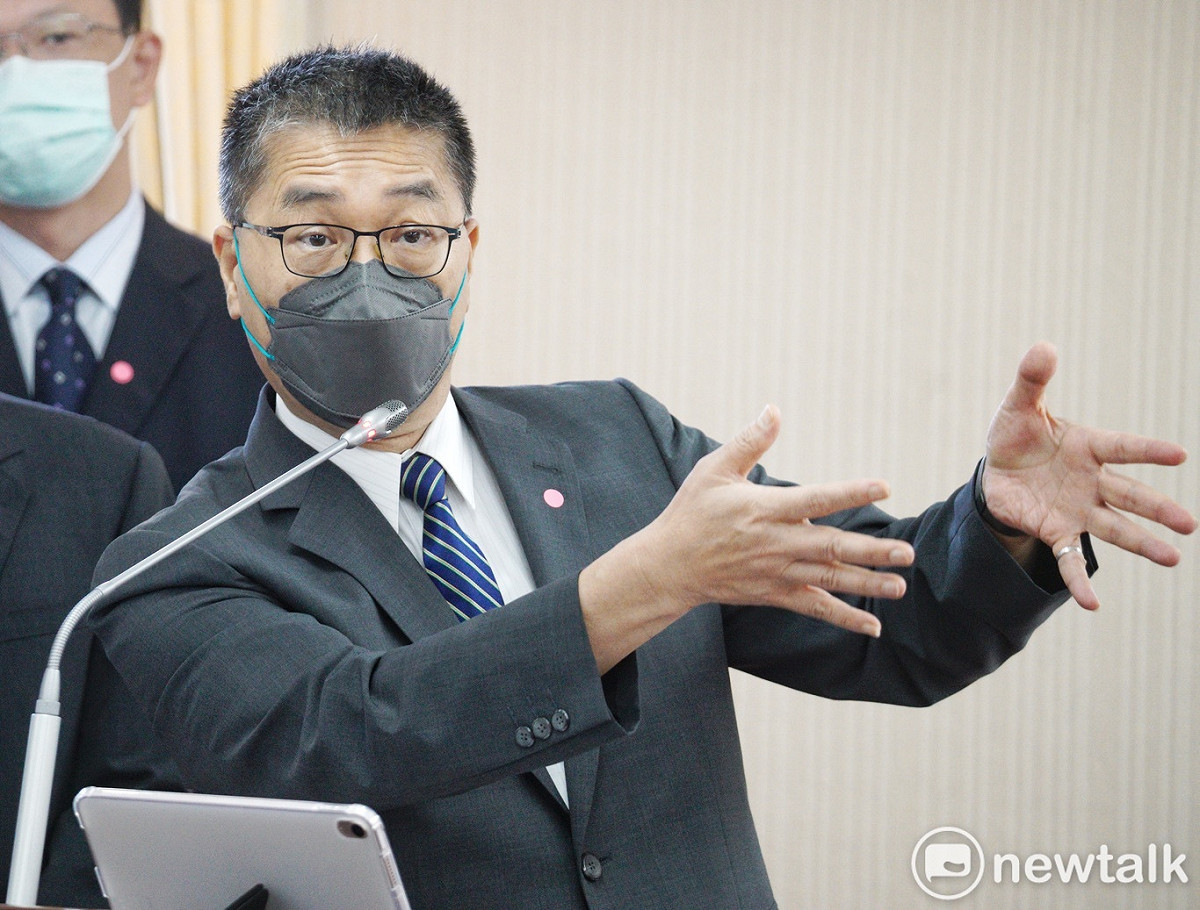 內政部長徐國勇在立院內政委員會備詢。 圖：張良一/攝