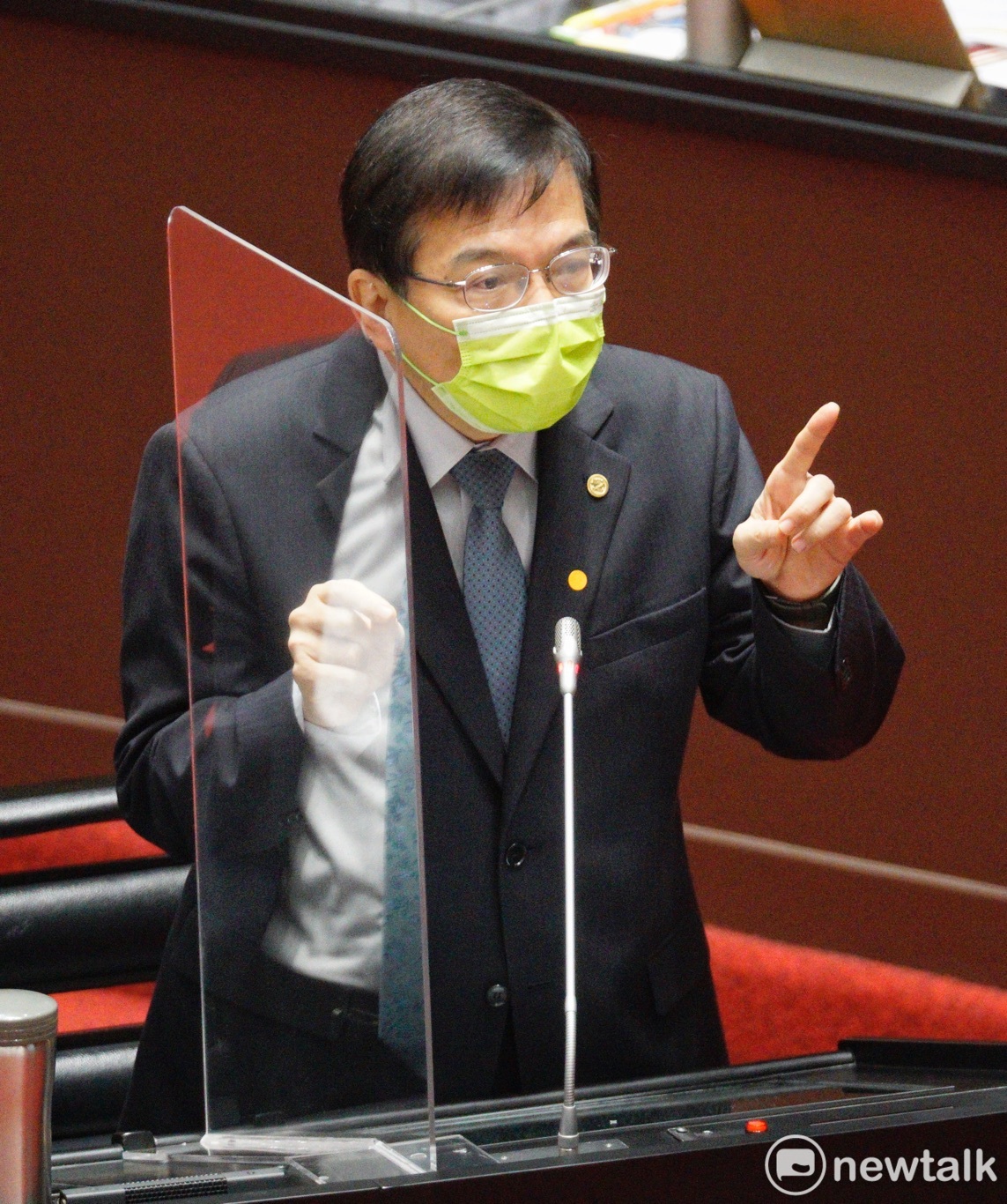 交通部長王國材。 圖：張良一/攝(資料照)