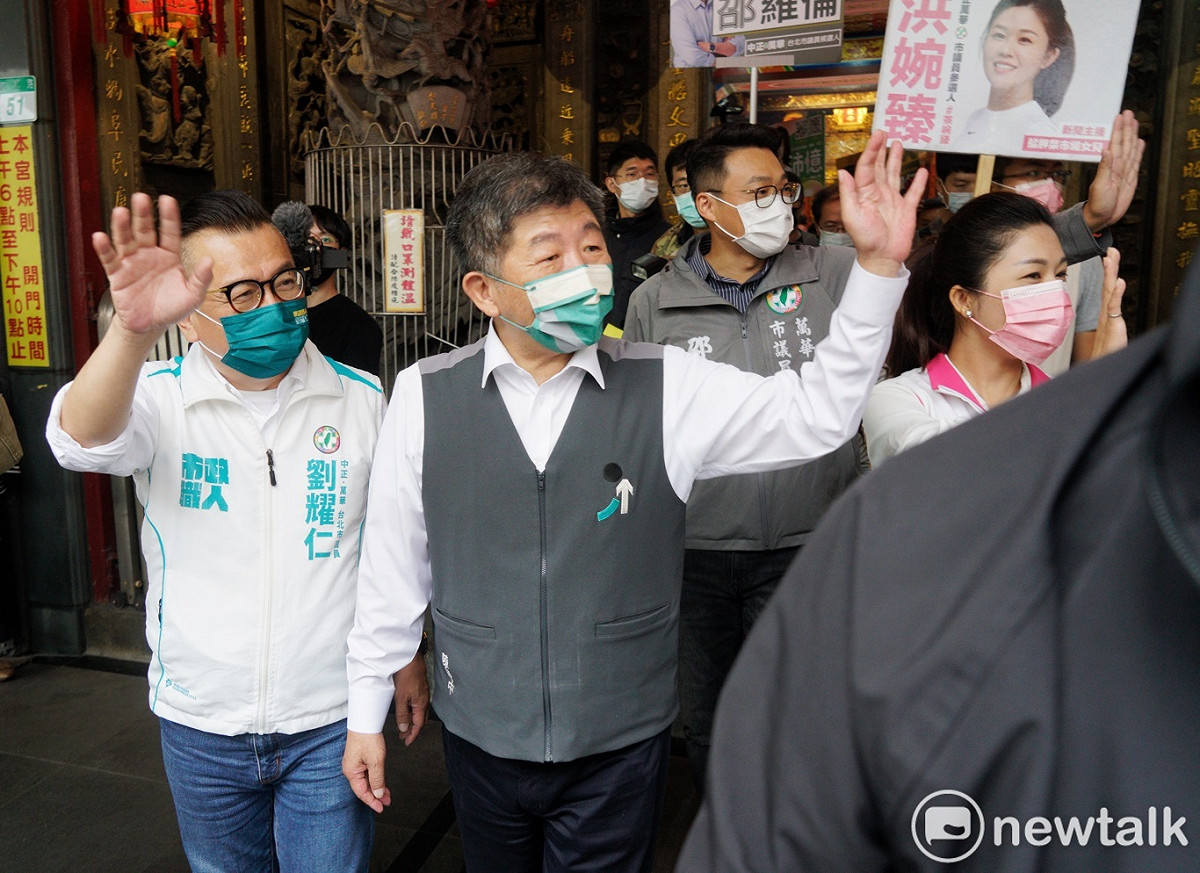 民進黨提名台北市長參選人陳時中。 圖：張良一/攝（資料照片）
