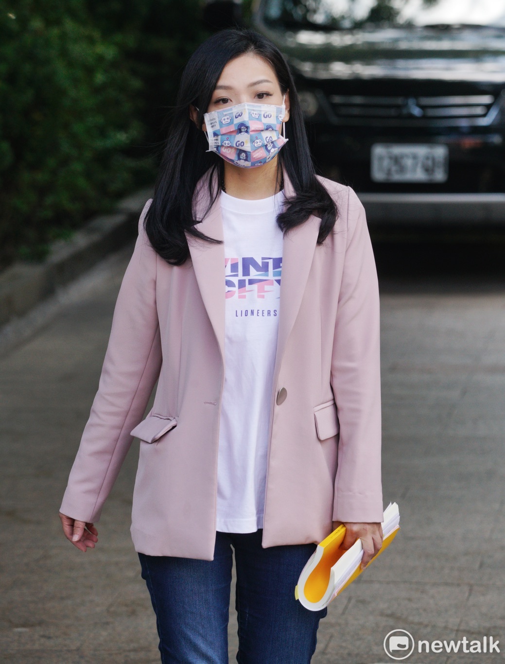 民眾黨新竹市長高虹安。 圖：張良一 / 攝（資料照）