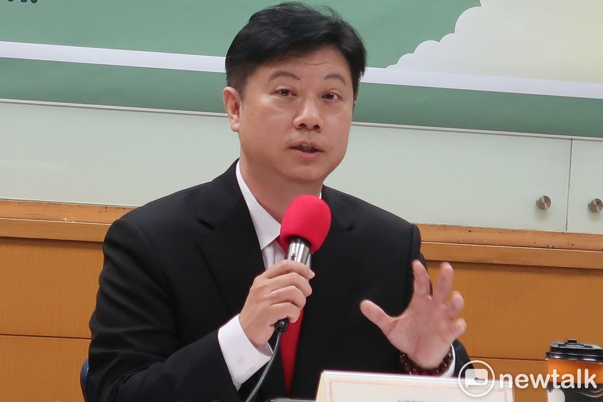 民進黨中國事務部主任吳峻鋕 圖：林朝億/攝