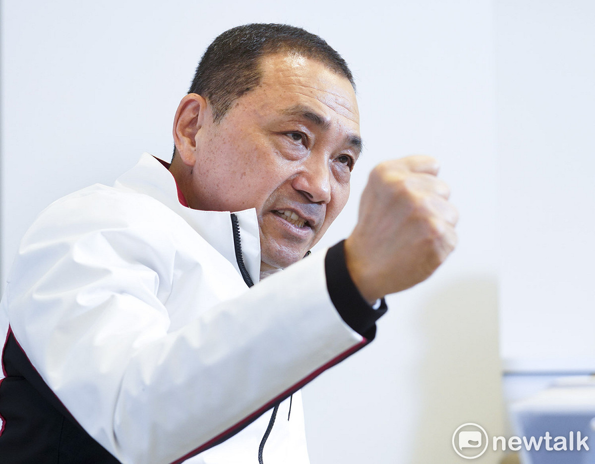 國民黨新北市長候選人侯友宜專訪。 圖：張良一/攝