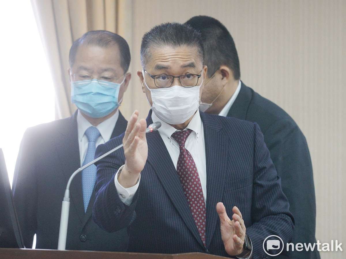 內政部長徐國勇在立院內政委員會備詢。 圖：張良一/攝（資料照）