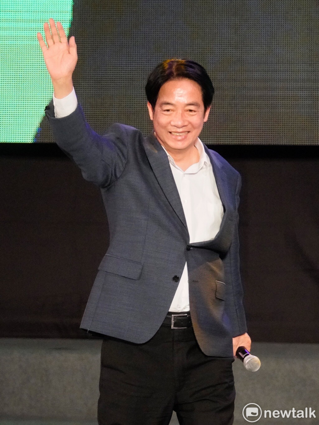 副總統賴清德宣布參選民進黨主席。 圖：張良一/攝(資料照)