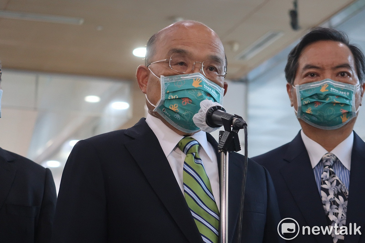 行政院長蘇貞昌 圖：林朝億/攝