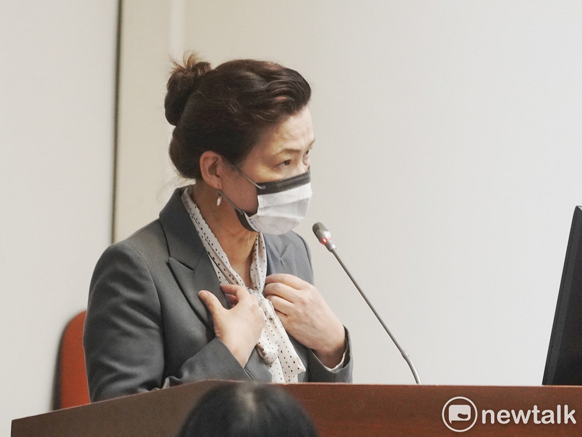經濟部長王美花在立院經濟委員會備詢。 圖：張良一/攝（資料照）