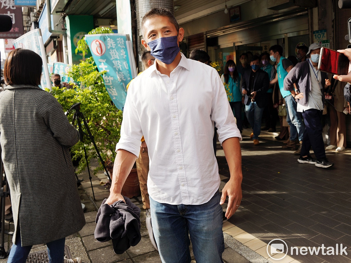 民進黨立委候選人吳怡農近日捲入黑道入黨風波。 圖：張良一/攝(資料照)