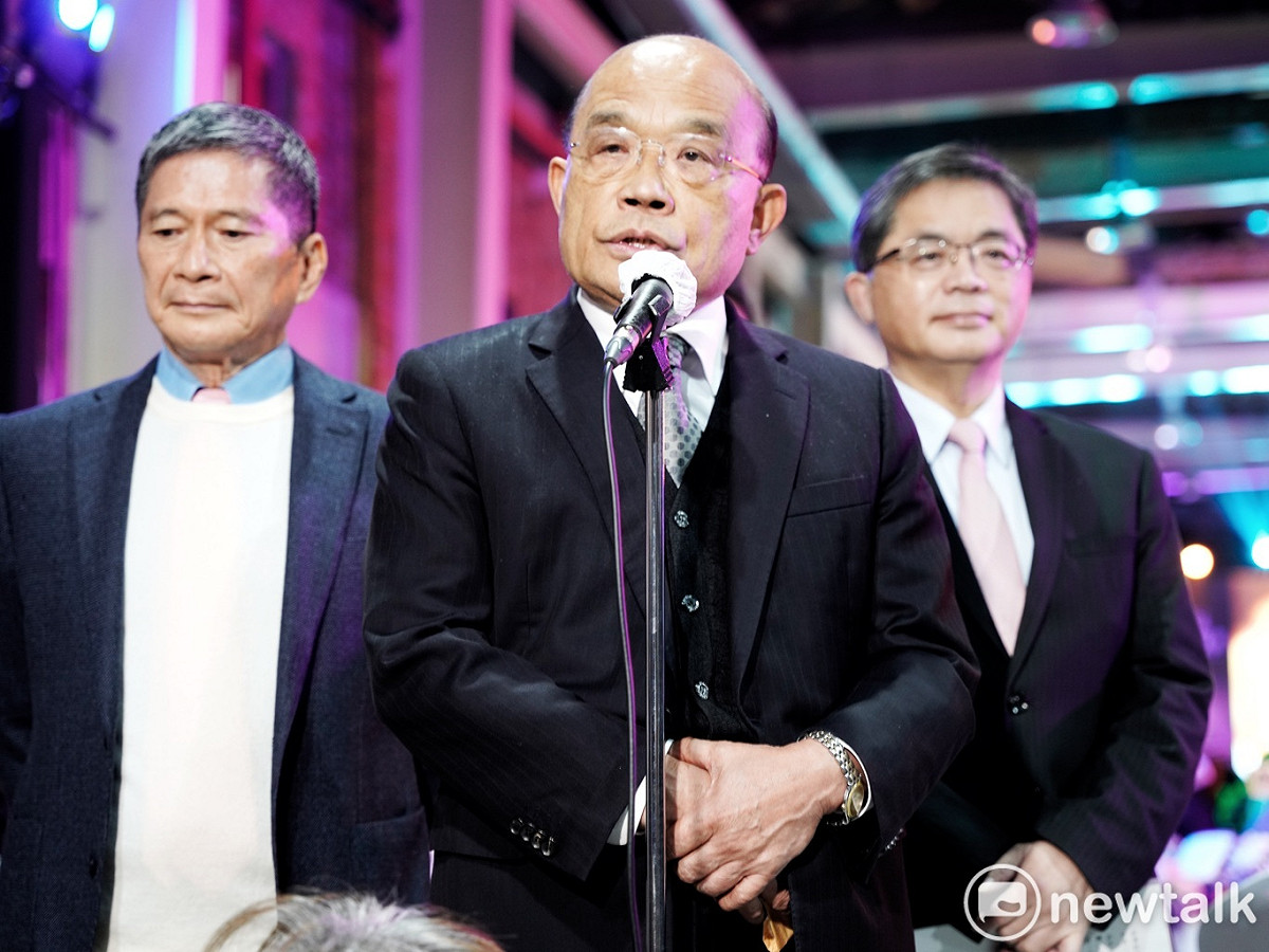 外傳閣揆蘇貞昌已向總統蔡英文請辭。 圖：張良一/攝 （資料照）