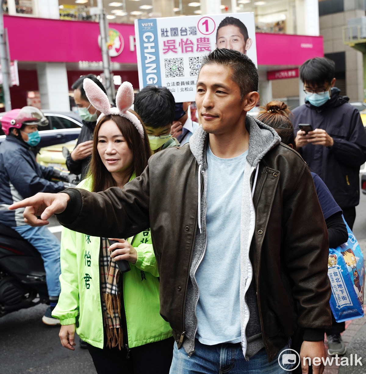 前民進黨台北市黨部主委、壯闊台灣聯盟理事長吳怡農。 圖：張良一 / 攝（資料照）
