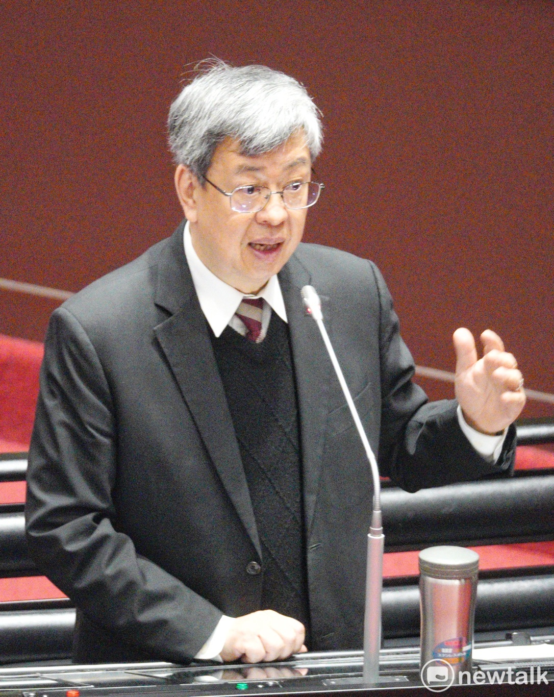 行政院長陳建仁。 圖：張良一 / 攝（資料照）