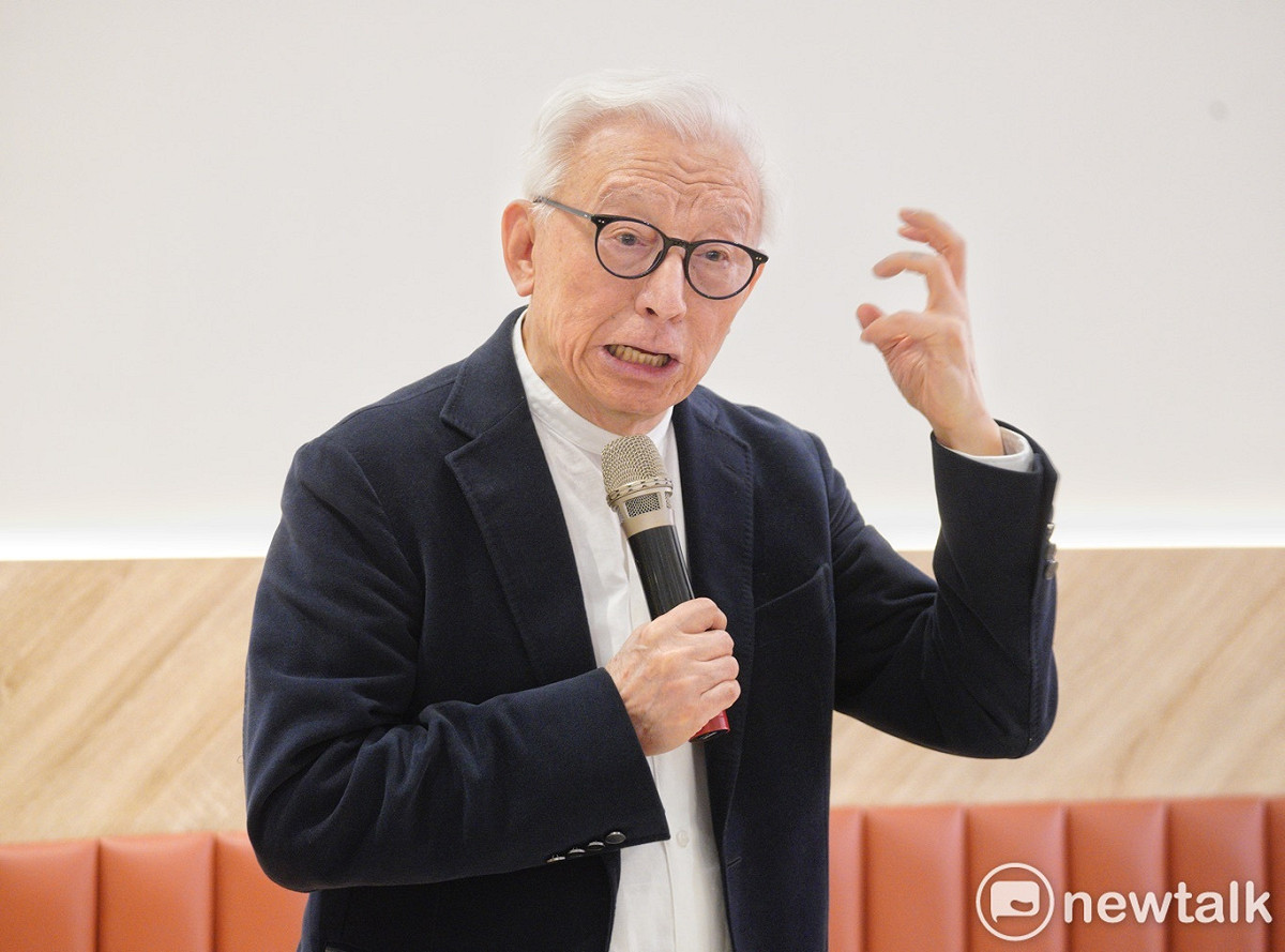 聯電前董事長曹興誠在台北市信民兩岸研究協會發表專題演講。 圖：張良一 / 攝