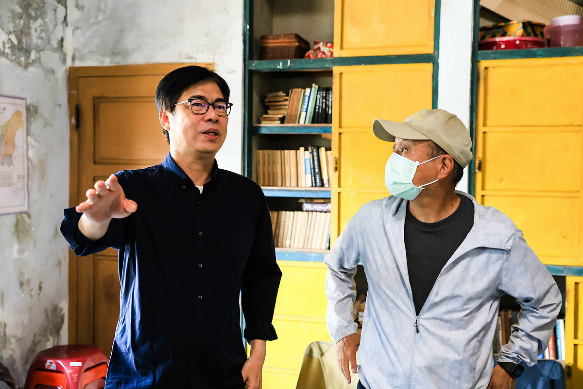 高雄市長陳其邁分享自己和戴振耀委員的相處時光。 圖 : 高雄市政府提供