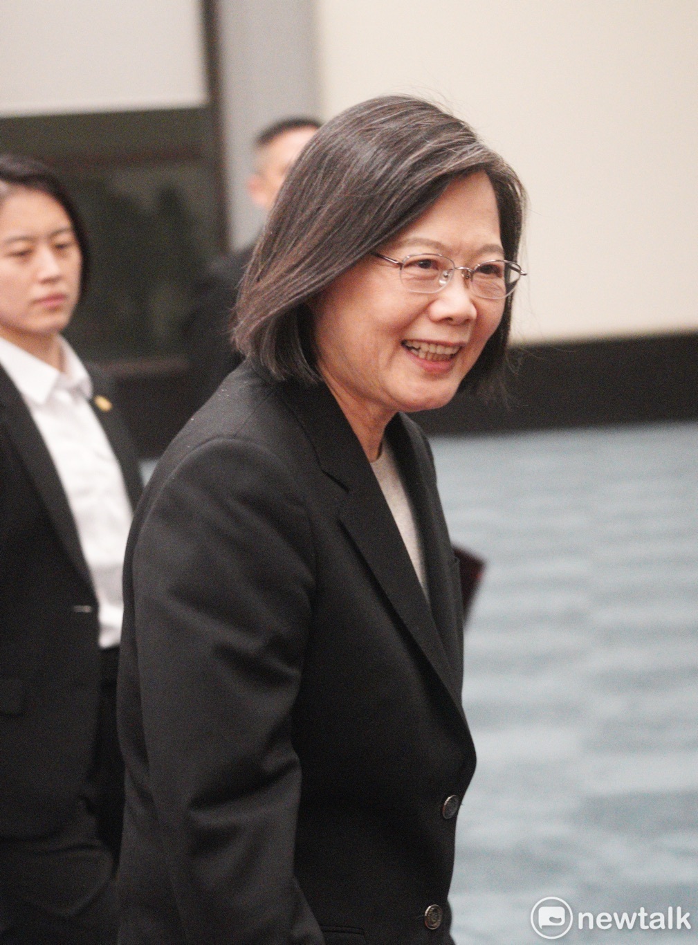總統蔡英文25日快篩後確診為新冠肺炎 圖：張良一 / 攝（資料照）