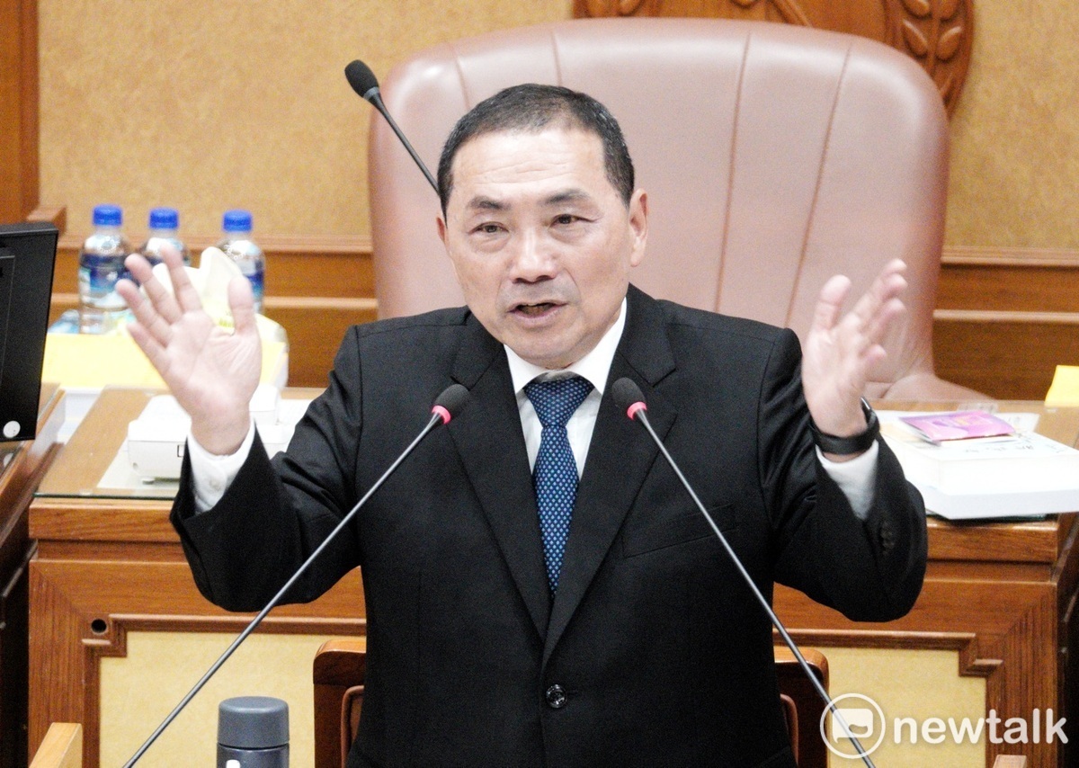 新北市長侯友宜。 圖：張良一/攝
