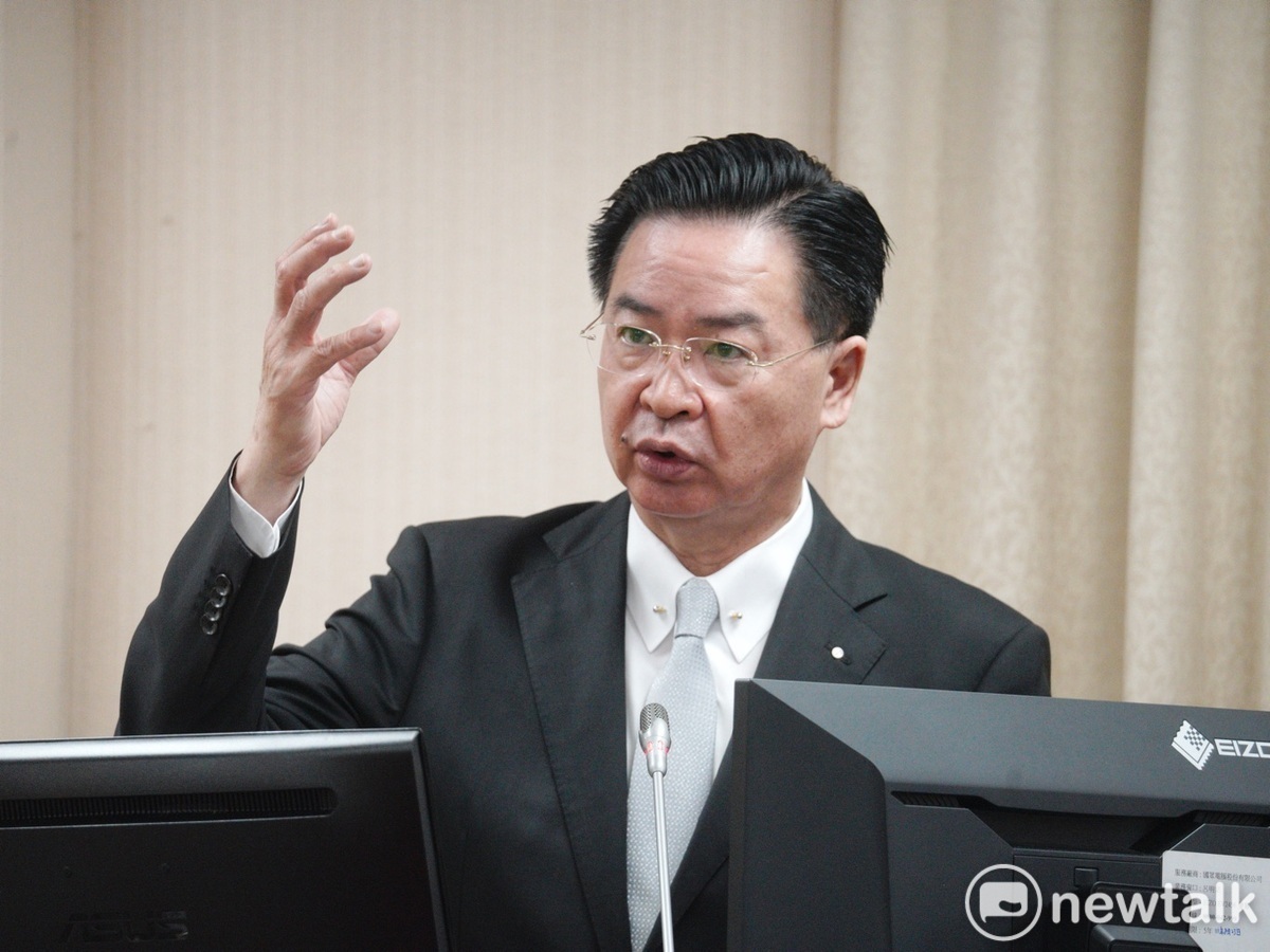 外交部長吳釗燮今（3）日在立院外交及國防委員會備詢。 圖：新頭殼資料照/張良一攝