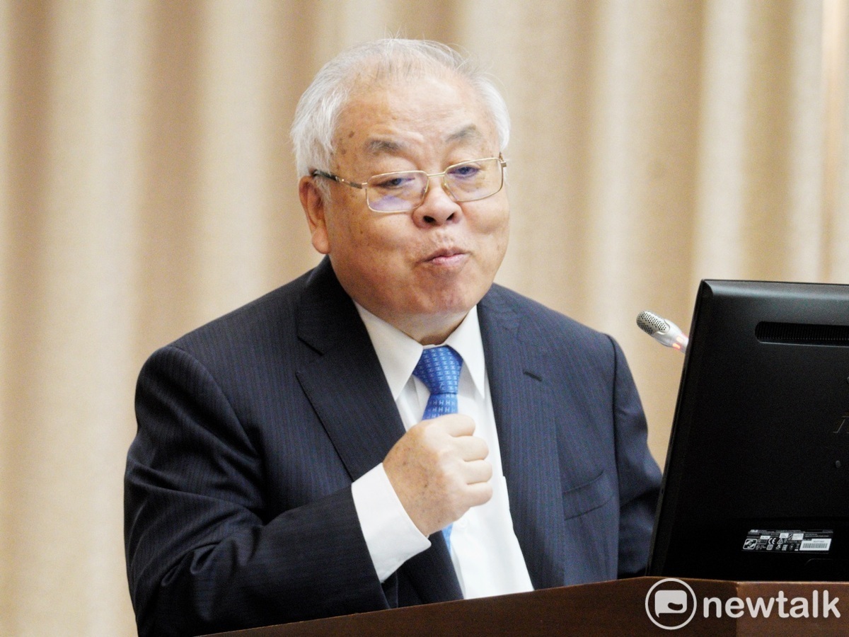 主計長朱澤民在立法院財委會備詢。（資料照片） 圖：張良一/攝