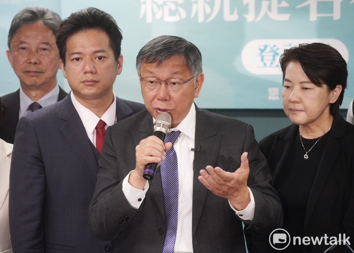 王世堅預言柯文哲9月將「抽腿」，轉與國民黨合作，爭立法院長，柯文哲嗆賭吞曲棍球怎麼樣？ 圖：張良一/攝