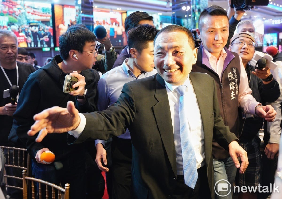 國民黨總統參選人新北市長侯友宜。 圖：張良一/攝（資料照片）