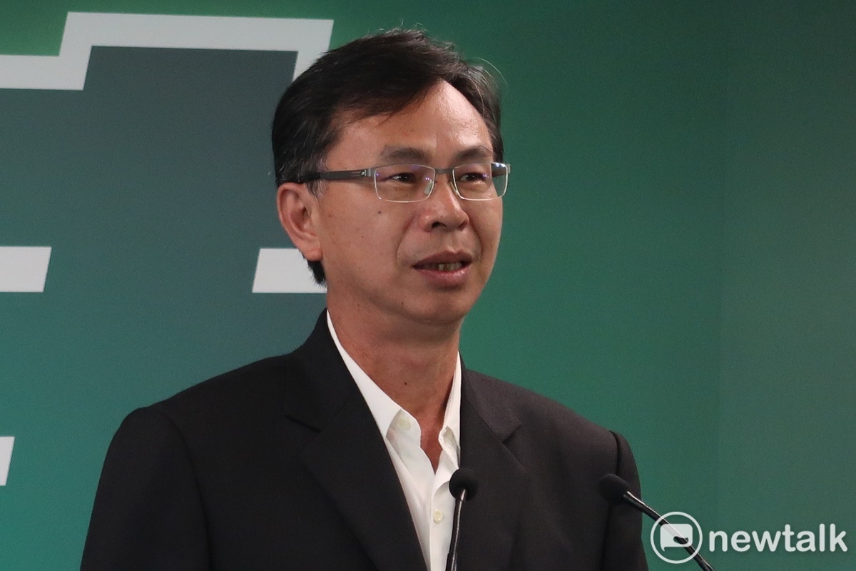 前竹南鎮長康世明。 圖：林朝億/攝