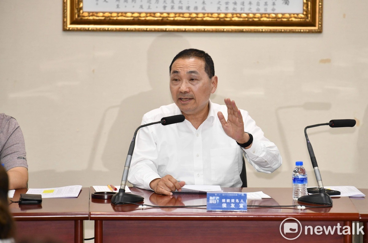 國民黨總統參選人侯友宜。 圖：張良一 / 攝（資料照）