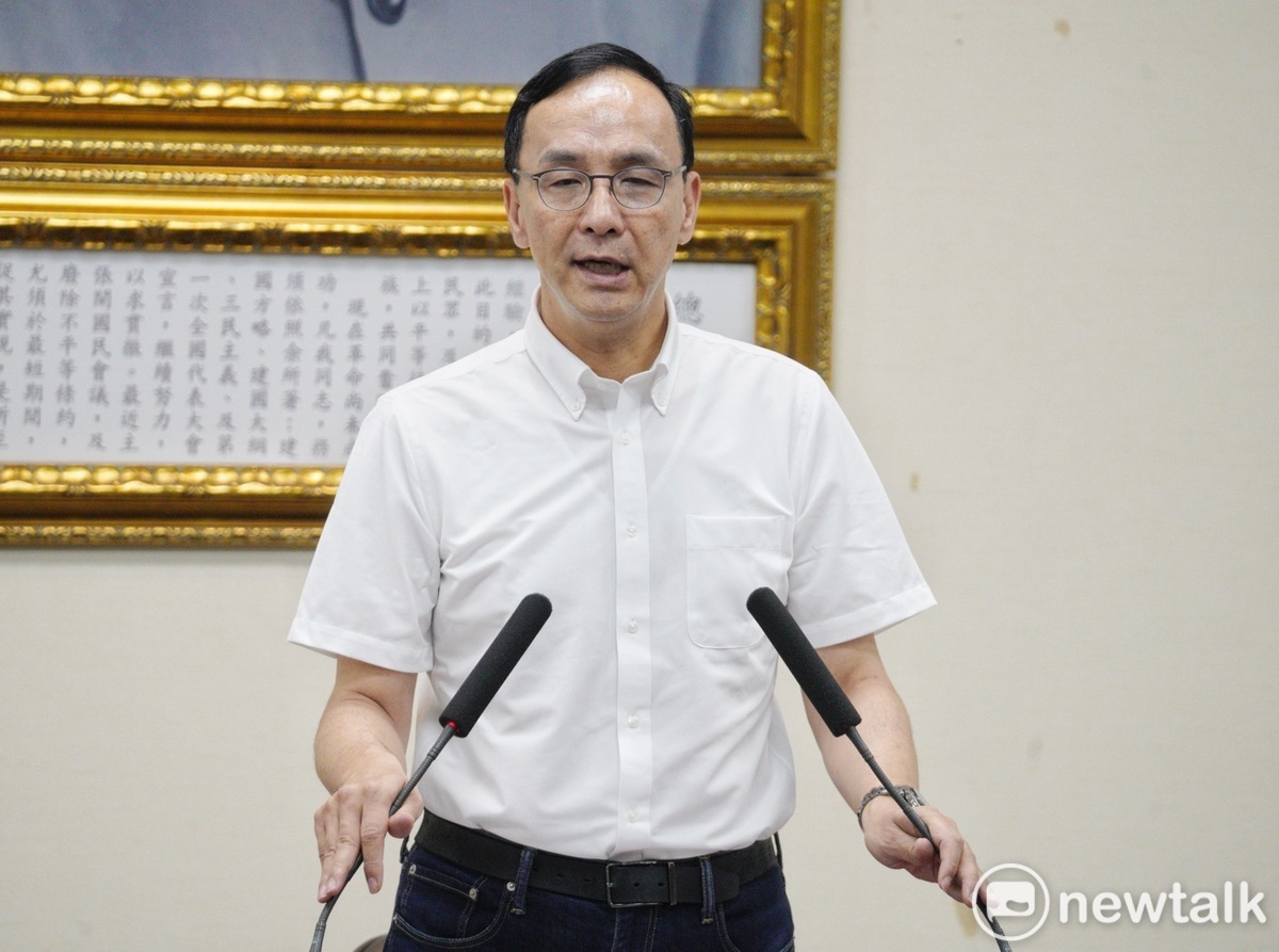 國民黨主席朱立倫。 圖：張良一 / 攝（資料照）